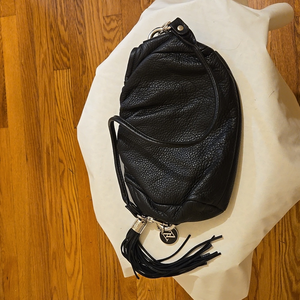 Adrian Vittadini black mini shoulder bag
